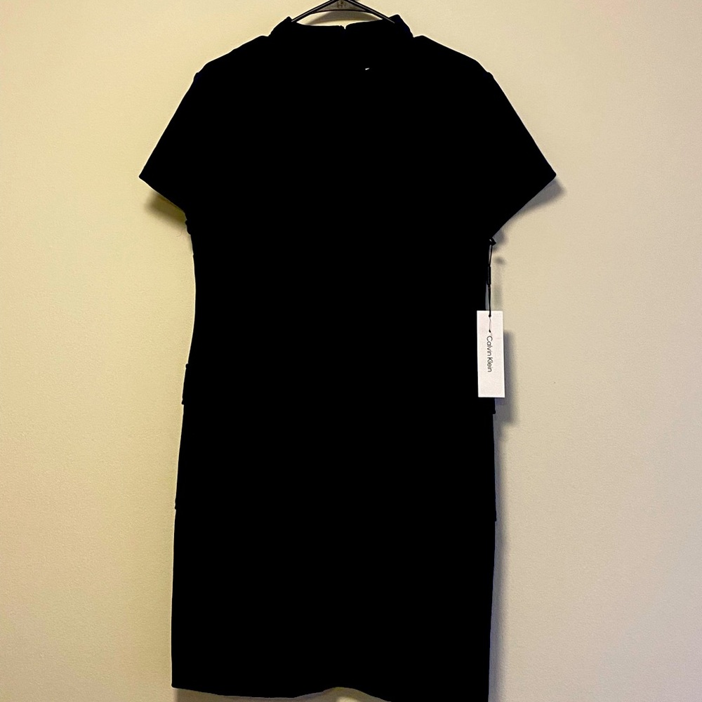 Calvin Klein Navy Blue Dress NWT 14
